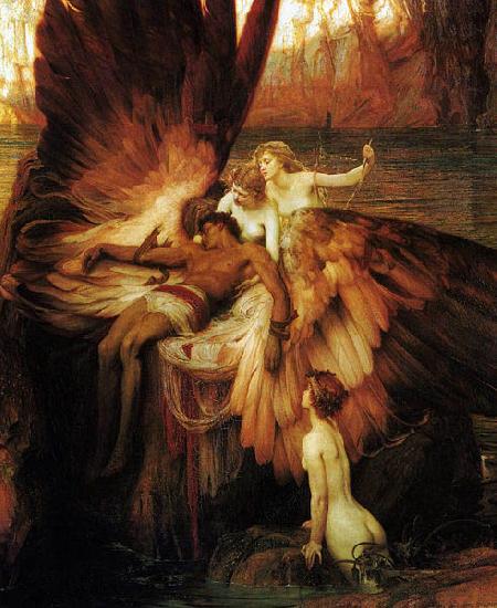 Herbert James Draper Lament for Icarus oil painting picture